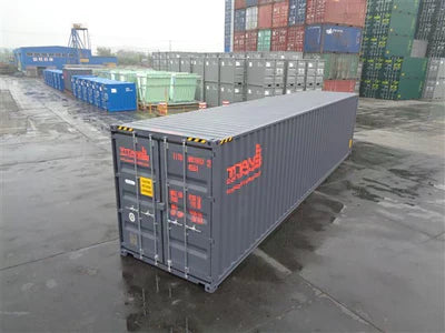 contenedor High Cube de 40 pies nuevo Gris